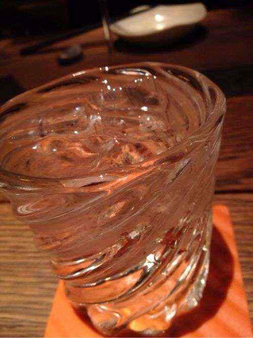 「銀座 五行」で黒霧島水割りを呑む！