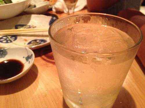 「竹蔵」で黒霧島水割りを呑む!