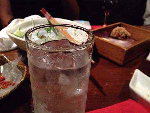 NSLセミナー後に「りゅうぼん」で黒霧島水割りを呑む! #nsl7