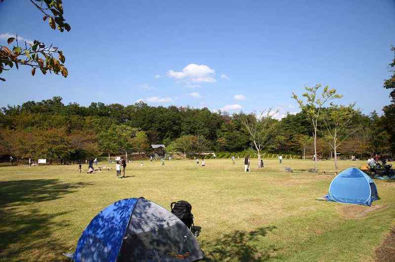 京都にある「けいはんな記念公園」で家族でまったりピクニック！