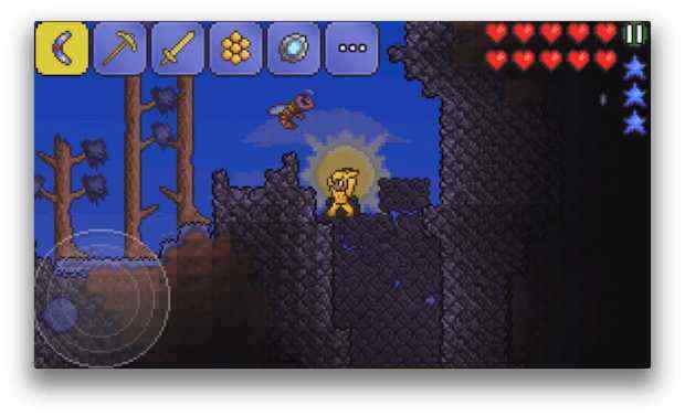 【動画あり】[iOS版テラリア]「不浄の大地」へ侵入せよ！！