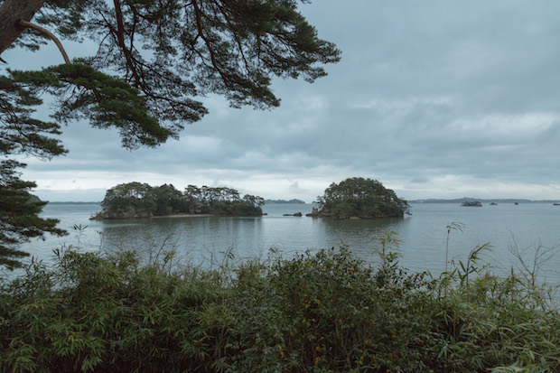 雨の松島