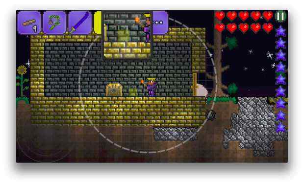 【動画あり】[iOS版テラリア]地下だけじゃなくて空へ行け！浮き島を見つけましょう